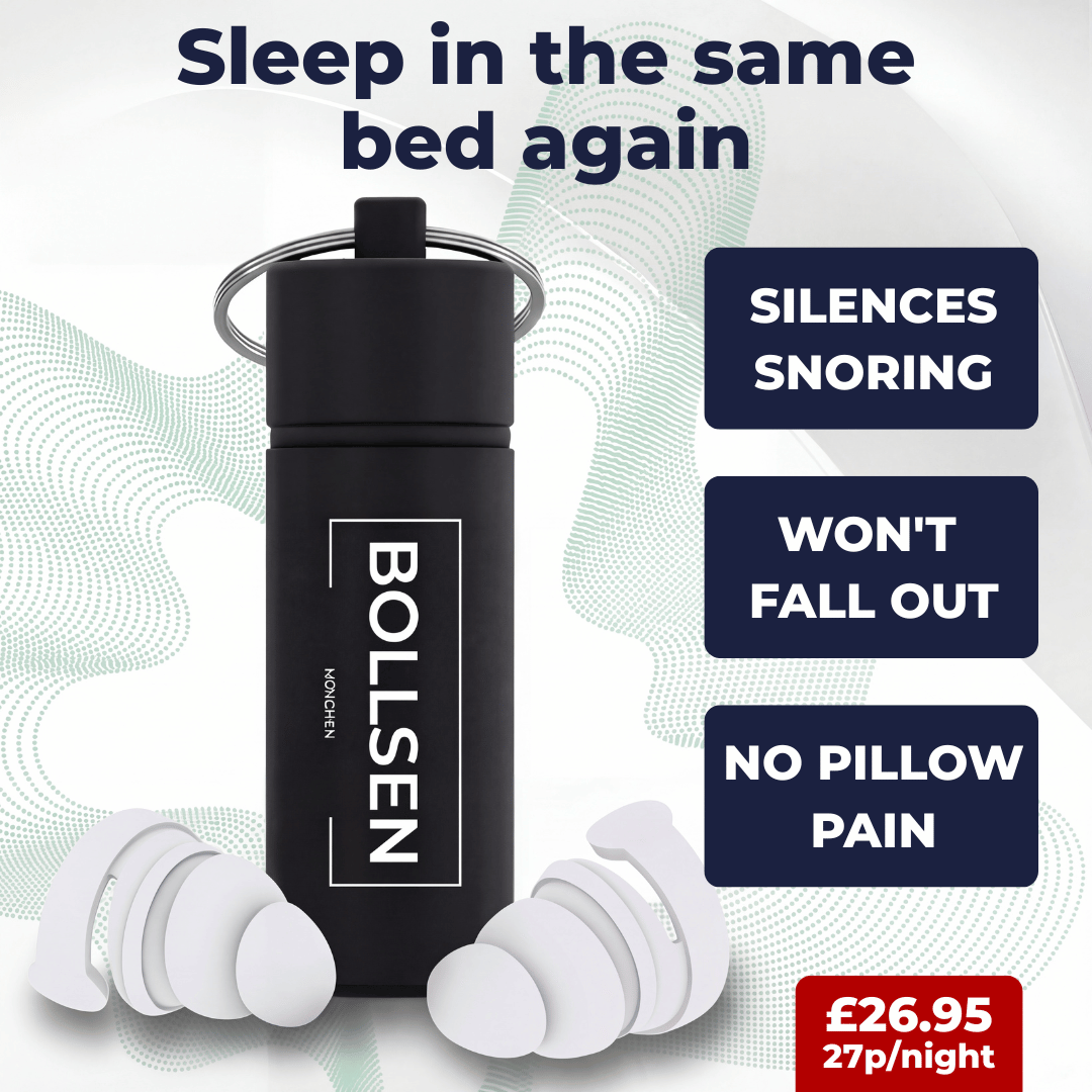 Bollsen Life+ flat-filter earplugs — hearing protection for commuting